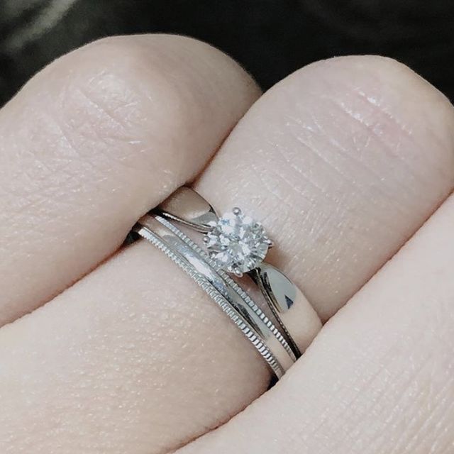 【ティファニー(Tiffany & Co.)の口コミ】 指輪といえば、ティファニー！
そんな王道のイメージで結婚指輪を見に行き…