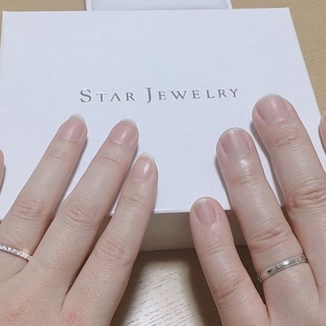 【STAR JEWELRY(スタージュエリー)の口コミ】 ずっとほしかった、フルエタ二ティーの指輪です。目に入った瞬間から、も…