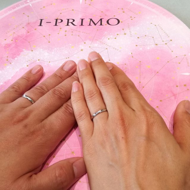 【アイプリモ(I-PRIMO)の口コミ】 鍛造で丈夫なところや、ダイヤの品質が良く、サイズを問わず、どのダイヤ…