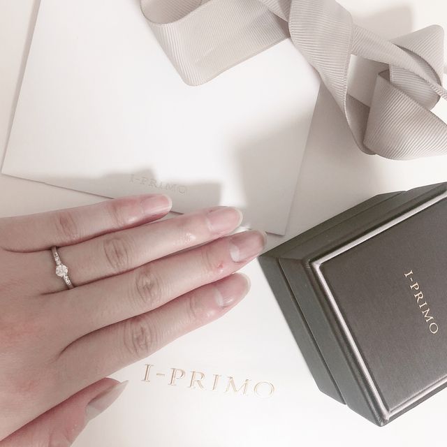 【アイプリモ(I-PRIMO)の口コミ】 まず最初にショーケースで見たときに好みだったのですごく輝いて見えまし…