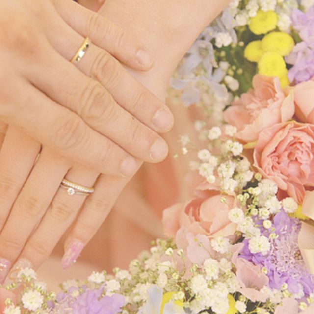 【RosettE(ロゼット)の口コミ】 旦那さんはゴールドの色が欲しかったのですが、私は全部ゴールドは嫌だっ…