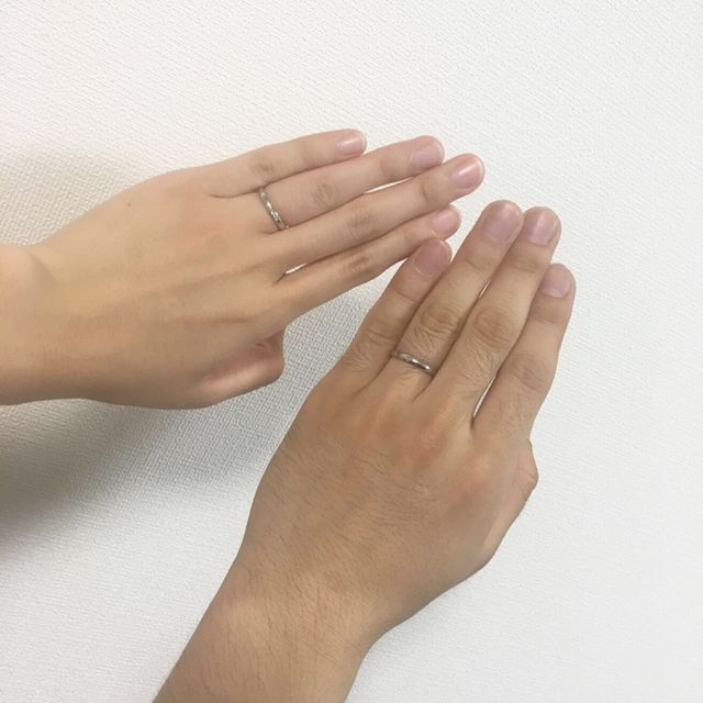 【アイプリモ(I-PRIMO)の口コミ】 指が細い為、できるだけ細い指輪を探しており、
見せていただいた中で一番…