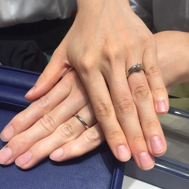 【銀座ダイヤモンドシライシの口コミ】 ダイヤモンドの質が素晴らしいかったの一言。ダイヤモンドのカットから色…