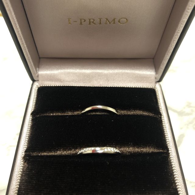 【アイプリモ(I-PRIMO)の口コミ】 指輪のデザインもたくさんあり、自分の好きなデザインが決まるとそれと似…