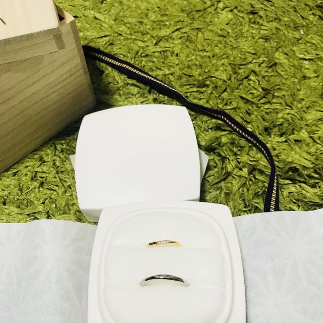 【俄(にわか)の口コミ】 俄で複数の指輪を試着させてもらいましたが、1番指が綺麗に見えるもの、何…