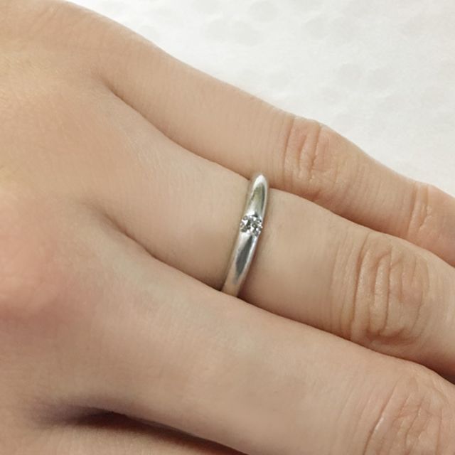 【ギンザタナカブライダル(GINZA TANAKA BRIDAL)の口コミ】 ブランドジュエリーには全く興味がなかったのと、シンプルが一番というの…