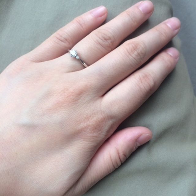 【MACHERIE(マシェリ)の口コミ】 価格の安さが決め手です。ビジュピコさんではダイヤの価格が他のお店より…