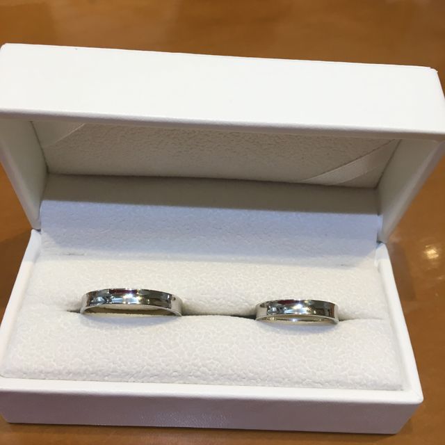 【OCTAVE(オクターヴ)の口コミ】 たくさん指輪を試着しましたが、その中でも指輪の厚みや幅がちょうどいい…