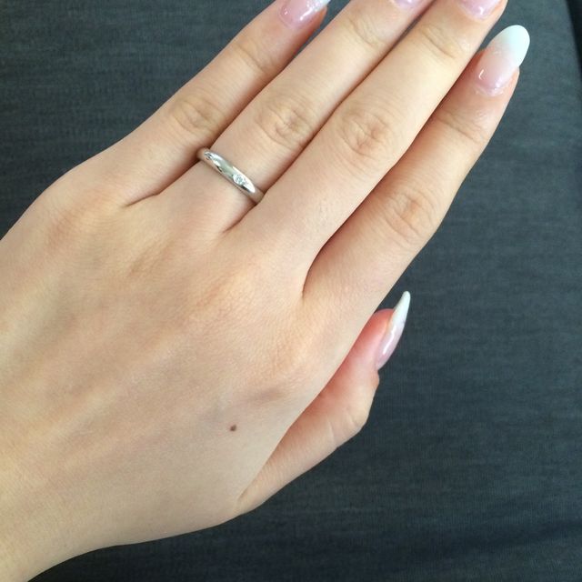 【ティファニー(Tiffany & Co.)の口コミ】 憧れのティファニーの結婚指輪というイメージがありましたので、何度も足…