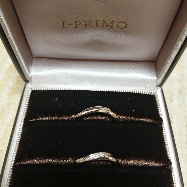 【アイプリモ(I-PRIMO)の口コミ】 結婚指輪、婚約指輪ともにとても手に馴染む指輪とで会えたと思います
最初…