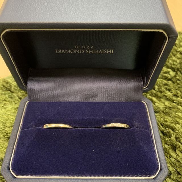 【銀座ダイヤモンドシライシの口コミ】 指が小さいのですが、指が小さくても似合うような指輪を選んでもらいまし…