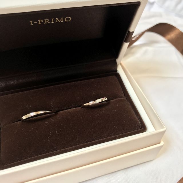 【アイプリモ(I-PRIMO)の口コミ】 結婚指輪はいくつかのブランドで悩んでいて色々なお店を見て回っていた時…
