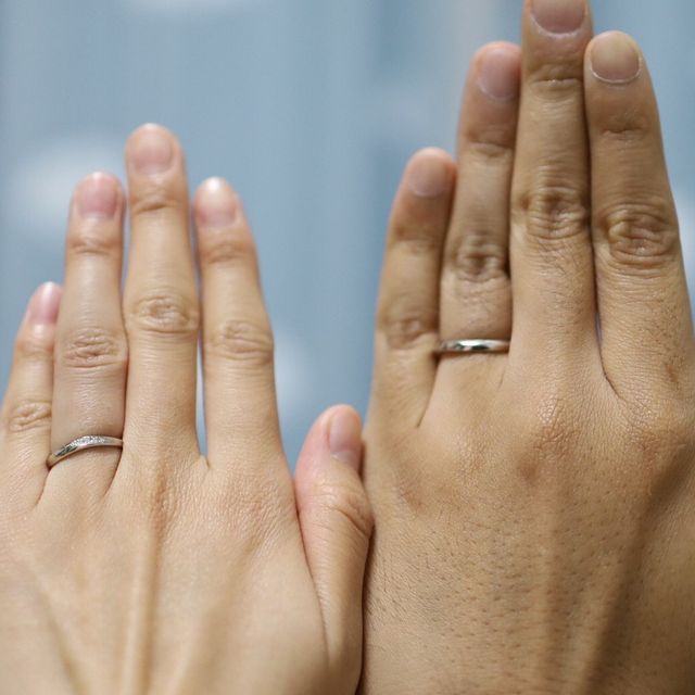 【銀座ダイヤモンドシライシの口コミ】 自分の指にあう、綺麗に見えるデザインだったので選びました。着け心地が…