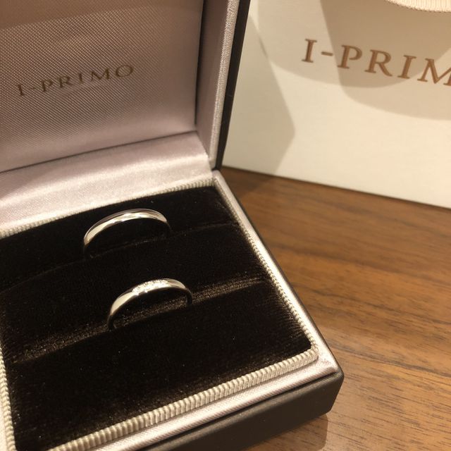 【アイプリモ(I-PRIMO)の口コミ】 元々、細身のリングを探していました。こちらよりもさらに細身のリングも…
