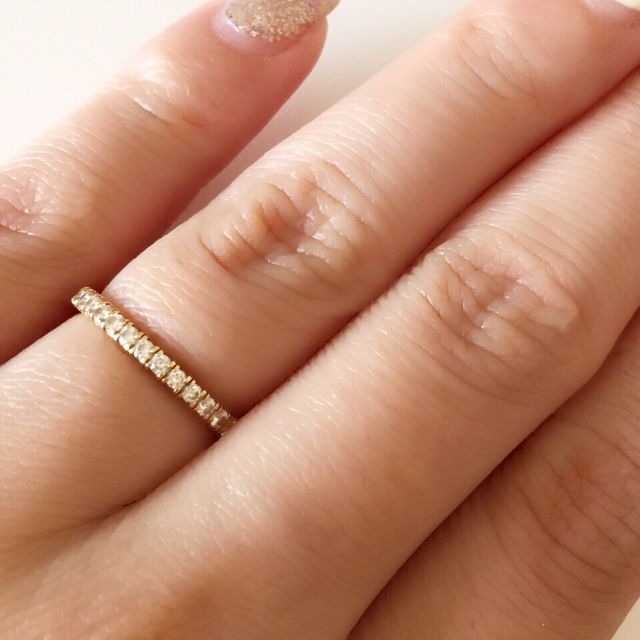 【カルティエ(Cartier)の口コミ】 仕事柄、手先をよく使うということと肌馴染みがいいイエローゴールドのリ…