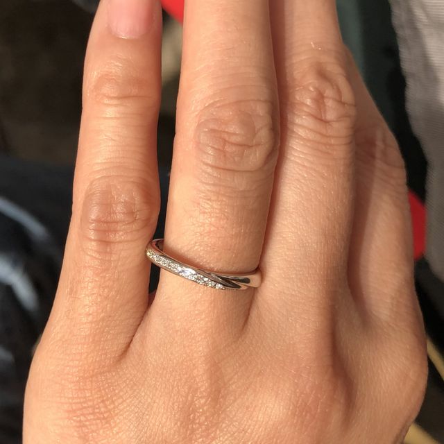 【エクセルコダイヤモンド(EXELCO DIAMOND)の口コミ】 アフターサービスも充実しておりサイズが変わった時も対応可能で安心でき…