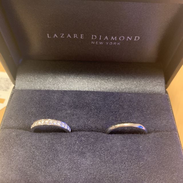 【ラザール ダイヤモンド(LAZARE DIAMOND)の口コミ】 色んなお店を見て回ったが、ダイヤモンドの輝きはラザールダイヤモンドが…
