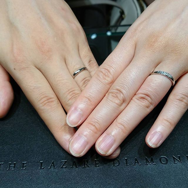 【ラザール ダイヤモンド(LAZARE DIAMOND)の口コミ】 デザインとダイヤが良かった。いくつか回ってみたが、百貨店でも推された…
