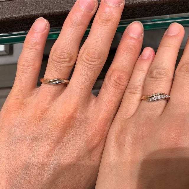 【アイプリモ(I-PRIMO)の口コミ】 コンビネーションがとても良く、ピンクゴールドの部分がゴールドなどに変…