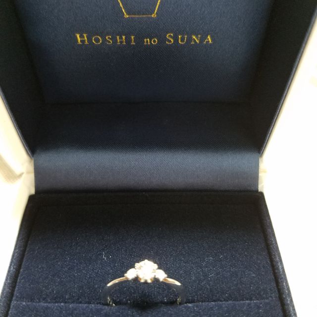 【HOSHI no SUNA 星の砂(ほしのすな)の口コミ】 最初、全く知識も情報もない状態でしたが、お店の方のお話や指輪の雰囲気…