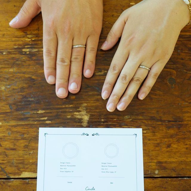 【Lovignette(ラヴィネット)の口コミ】 私がものづくりが好きなこともあり、指輪を作るところに何かしらの形で関…