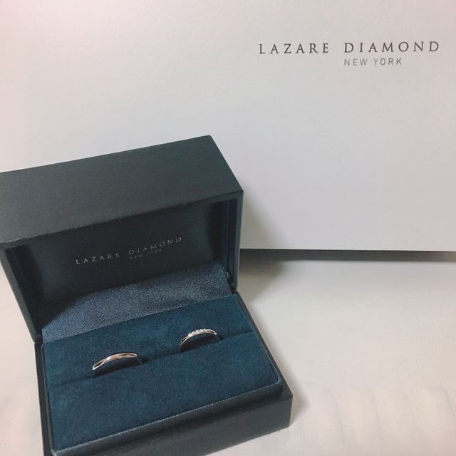 【ラザール ダイヤモンド(LAZARE DIAMOND)の口コミ】 着け心地と価格帯と店員の方のご対応です。LAZARE DIAMONDさんと別のブラ…