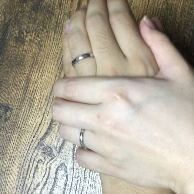 【uchimari(ウチマリ)の口コミ】 ふたりだけのオリジナルの指輪を作成したいな〜と思った事がきっかけでし…