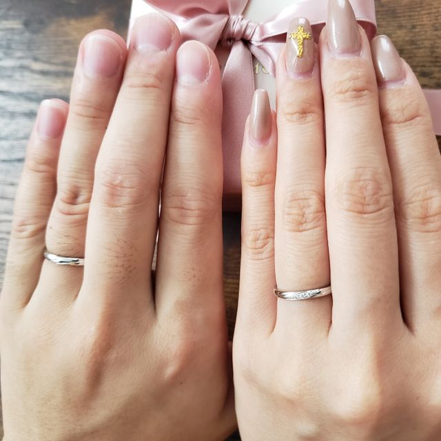 【アイプリモ(I-PRIMO)の口コミ】 旦那の手が・柔らかい感じ・デザインがあるもの・ゴールドが合わず、カー…