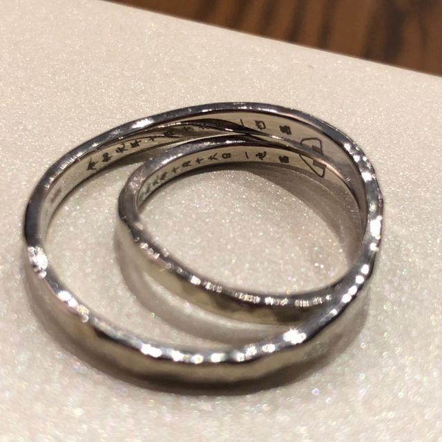 【指輪工房 ケルヒ  KELLCHの口コミ】 自分達で手作りでき、しかも難しくないから。手作りなのでサイズも豊富で…