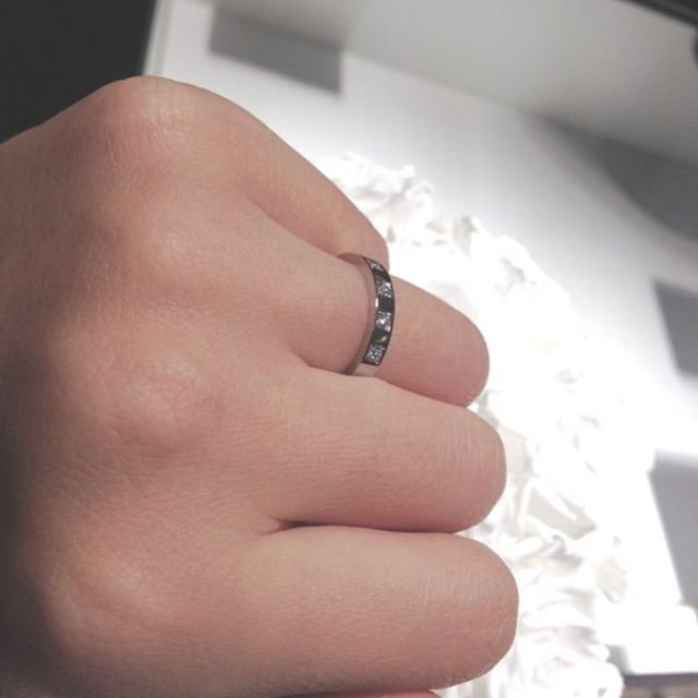 【ブルガリ(BVLGARI)の口コミ】 常に付けていたいと思ったので、傷のつきにくいプラチナにこだわりました…