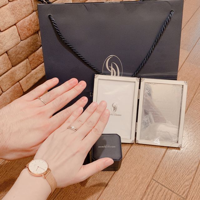 【銀座ダイヤモンドシライシの口コミ】 とても悩んだが、大体デザインをみてて、こんな感じが良いと伝えたらその…