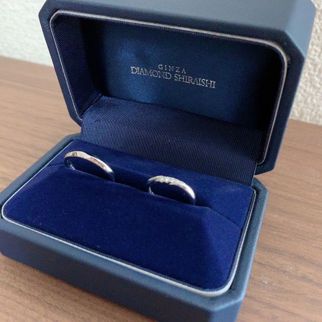 【銀座ダイヤモンドシライシの口コミ】 デザインとブランドできめました。長くつけるものなので信頼できるブラン…