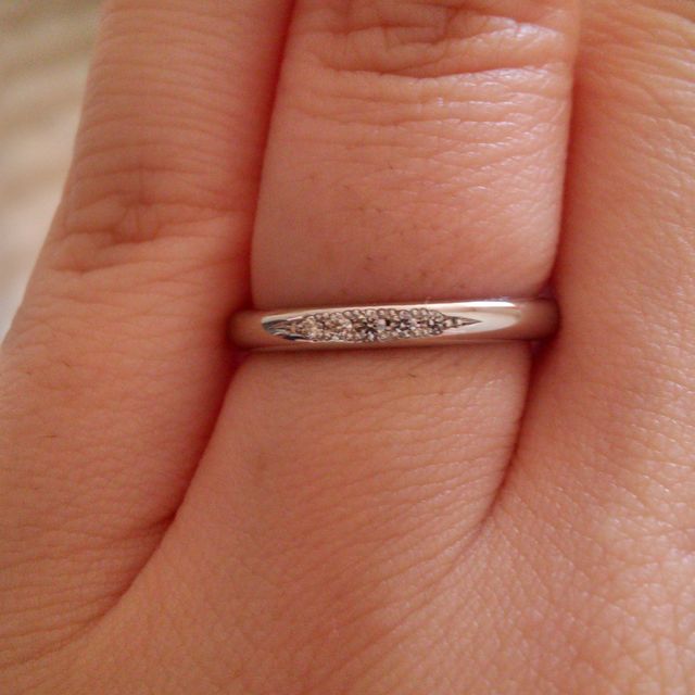 【銀座ダイヤモンドシライシの口コミ】 指輪はほとんど着けたことがなく、初心者出下が、優しく話ながら色々な種…