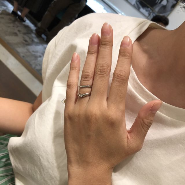 【ブルガリ(BVLGARI)の口コミ】 コロナを試着しました。憧れのブランドのジュエリーなので試着しましたが…