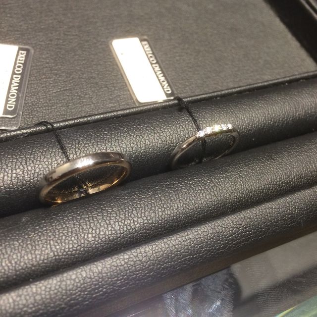 【エクセルコダイヤモンド(EXELCO DIAMOND)の口コミ】 第一印象と、他のブランドにはないデザインで惹かれました。彼女もすぐに…