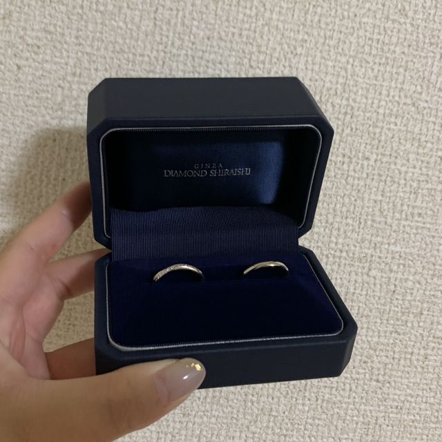 【銀座ダイヤモンドシライシの口コミ】 婚約指輪もダイヤモンドシライシさんで選ばせて頂き、ダイヤモンドの質や…