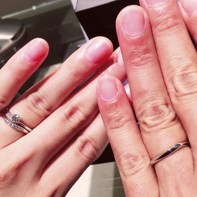 【ラザール ダイヤモンド(LAZARE DIAMOND)の口コミ】 私は華奢なデザインが好きですが、デザインはニューヨーク発のブランドな…