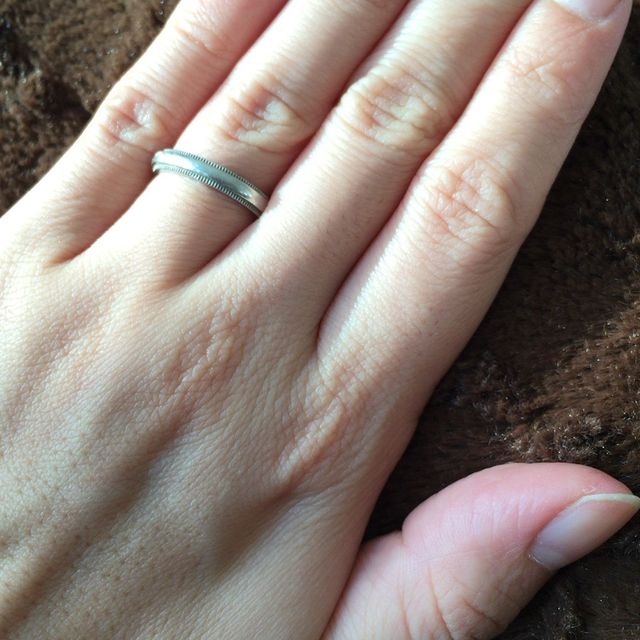 【ティファニー(Tiffany & Co.)の口コミ】 ダイヤはいらなかったので、シンプルかつあまりないデザインを求めていた…