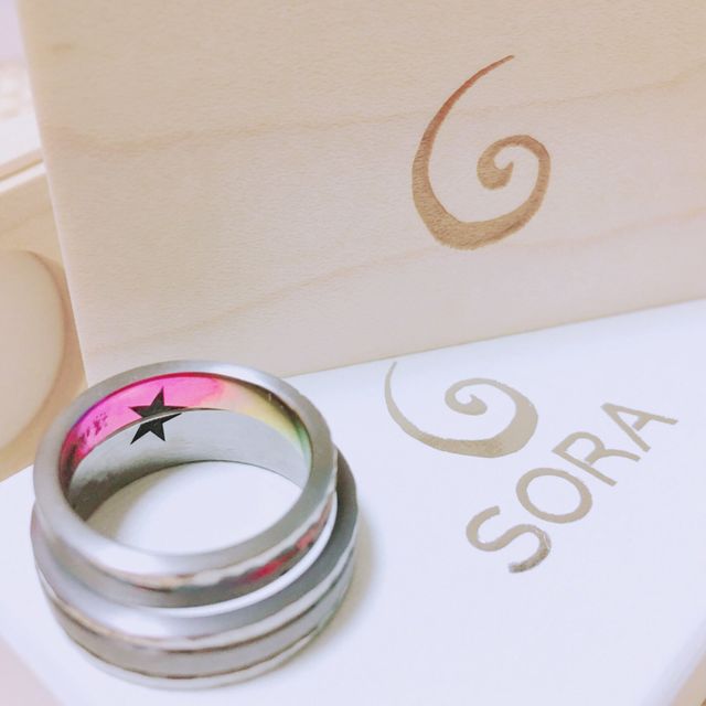 【SORA(ソラ)の口コミ】 様々な素材の金属を利用したオリジナルデザイン、カラーの指輪を作れ、ま…