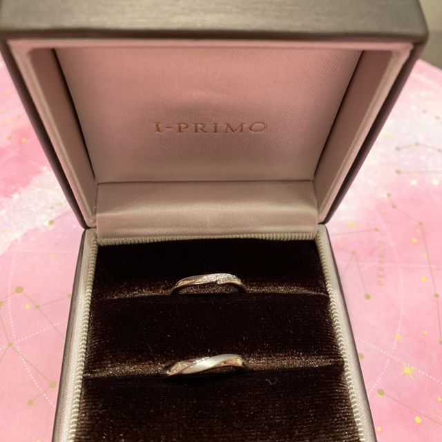 【アイプリモ(I-PRIMO)の口コミ】 男性用：一部にマット加工が入っていてカッコいい。
女性用：シンプルだけ…