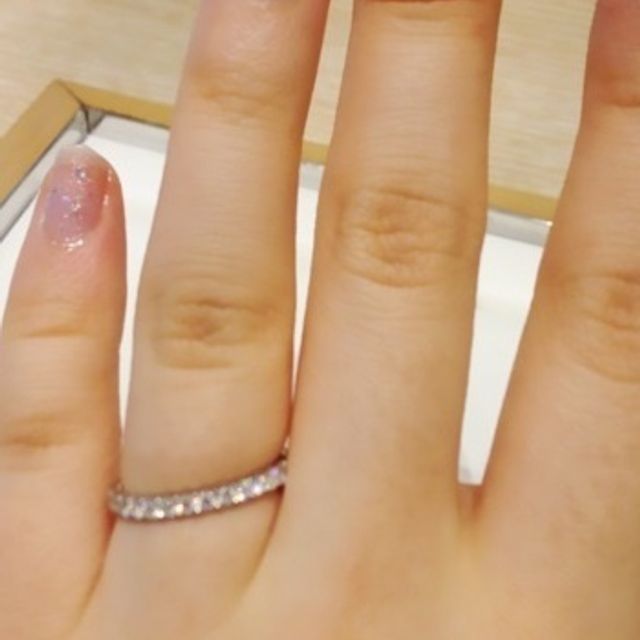 【STAR JEWELRY(スタージュエリー)の口コミ】 最初は少しサイズが大きいのですごく悩んだのですが
自分がつけたい指輪が…
