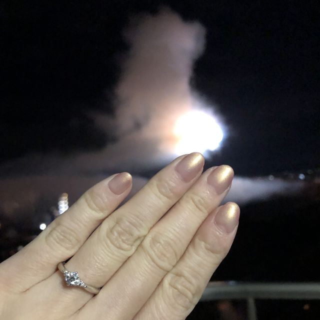 【銀座ダイヤモンドシライシの口コミ】 あまり普段はアクセサリーをつけないので、大ぶりの石は嫌だなと思ってい…