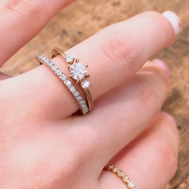 【SIENAROSE(シエナロゼ)の口コミ】 学生の時から、婚約指輪はシエナと決めていました。結婚の話が出た時にも…