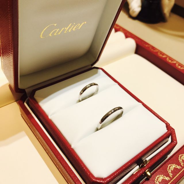 【カルティエ(Cartier)の口コミ】 ハーフエタニティを検討していましたが、普段使いもしたかったので、ダイ…
