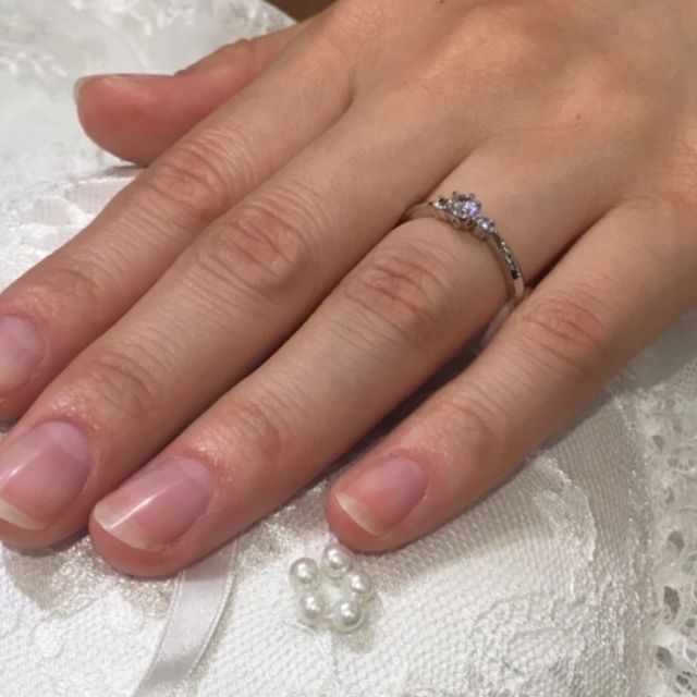 【TRECENTI(トレセンテ)の口コミ】 私に1番似合う指輪を贈りたいという彼の意向で、2人で実際にいろんな店舗…