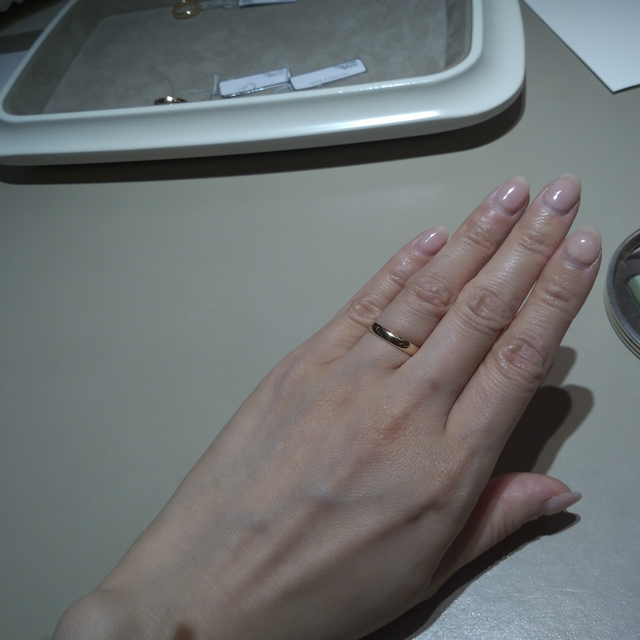 【ヴァン クリーフ＆アーペル(Van Cleef & Arpels)の口コミ】 フィット感。イエローゴールドであること。信頼されたブランドであること…