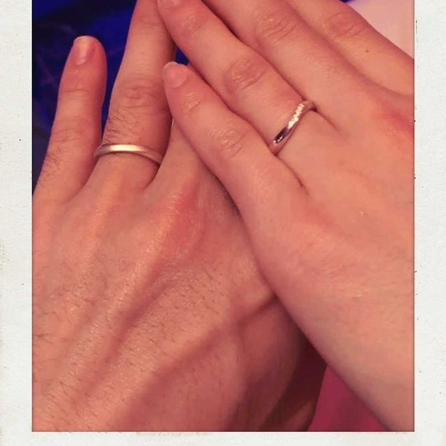 【4℃ BRIDAL(ヨンドシーブライダル)の口コミ】 私達はペアリングとして使用していました。ヨンドシーは憧れのブランドだ…