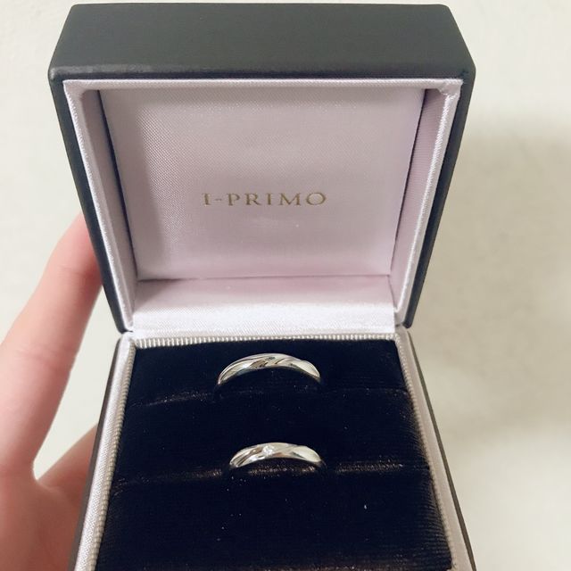 【アイプリモ(I-PRIMO)の口コミ】 旦那の指が太く色が黒いので似合うリングが中々見つからなかったのですが…