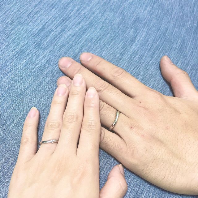 【アイプリモ(I-PRIMO)の口コミ】 彼が艶消し加工をすごく気に入ってこちらにしました。ディスプレイにない…