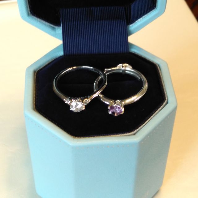 【銀座ダイヤモンドシライシの口コミ】 プロポーズリングを受け取りました。彼がダイヤモンドシライシに決めた理…